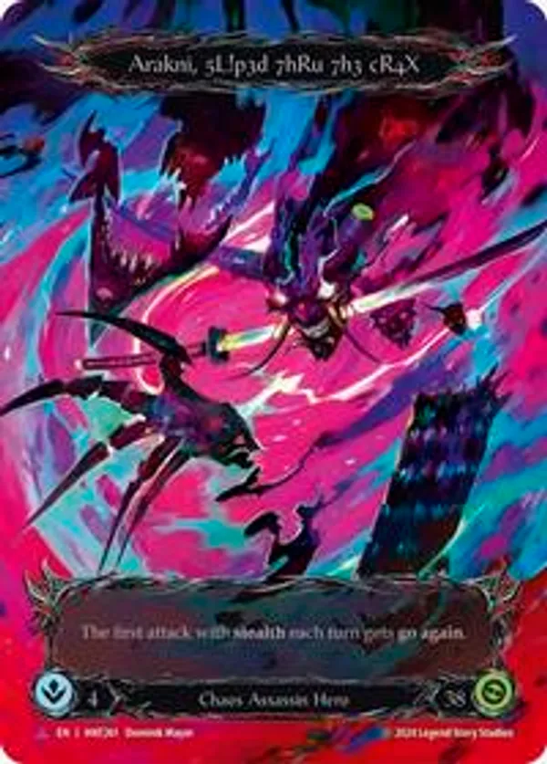Arakni, 5L!p3d 7hRu 73h cR4X (Marvel) • The Hunted
