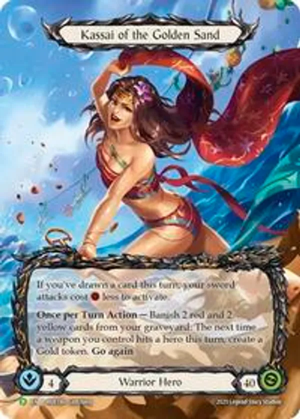 Kassai of the Golden Sand プロモ HER146 FaB Kassai of the Golden Sand - HER146 • Flesh and Blood: Promo