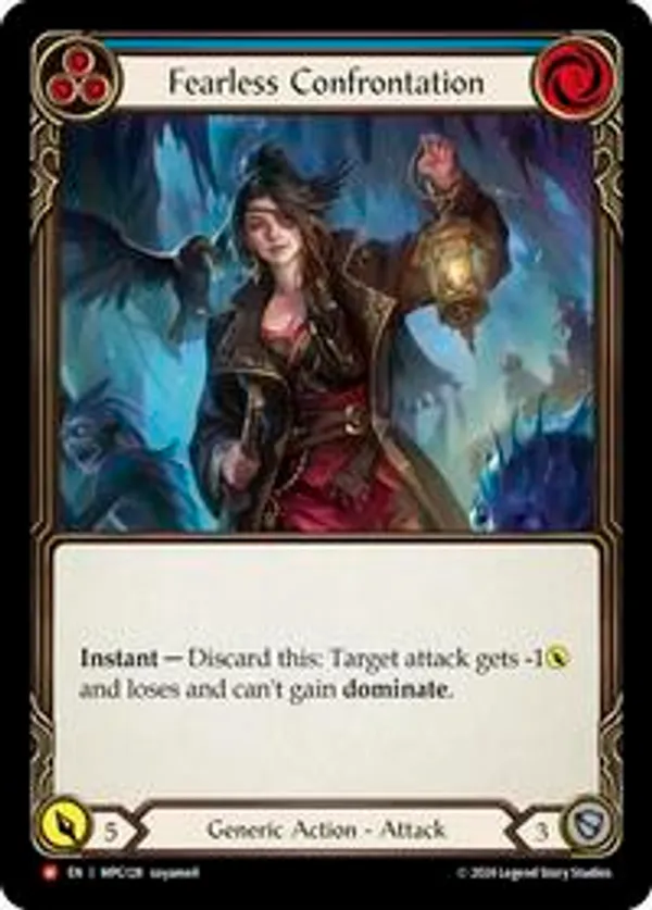 その他 FaB Fearless Confrontation Fearless Confrontation • Mastery Pack Guardian #MPG128