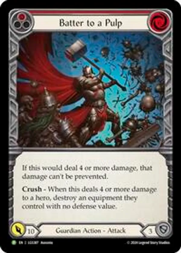 Batter to a Pulp - LGS387  Flesh and Blood: Promo Cards (PR) #LGS387