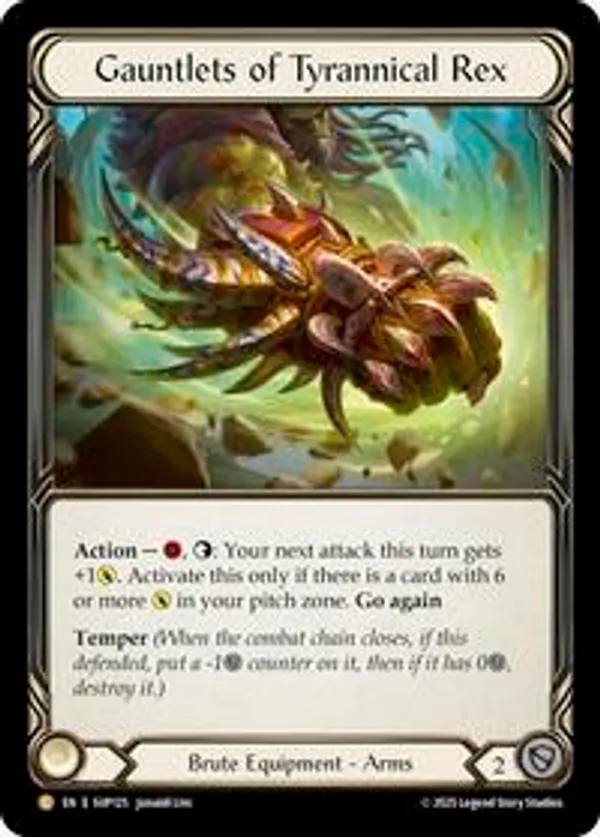 Gauntlets of Tyrannical Rex • Super Slam (SUP) #SUP125